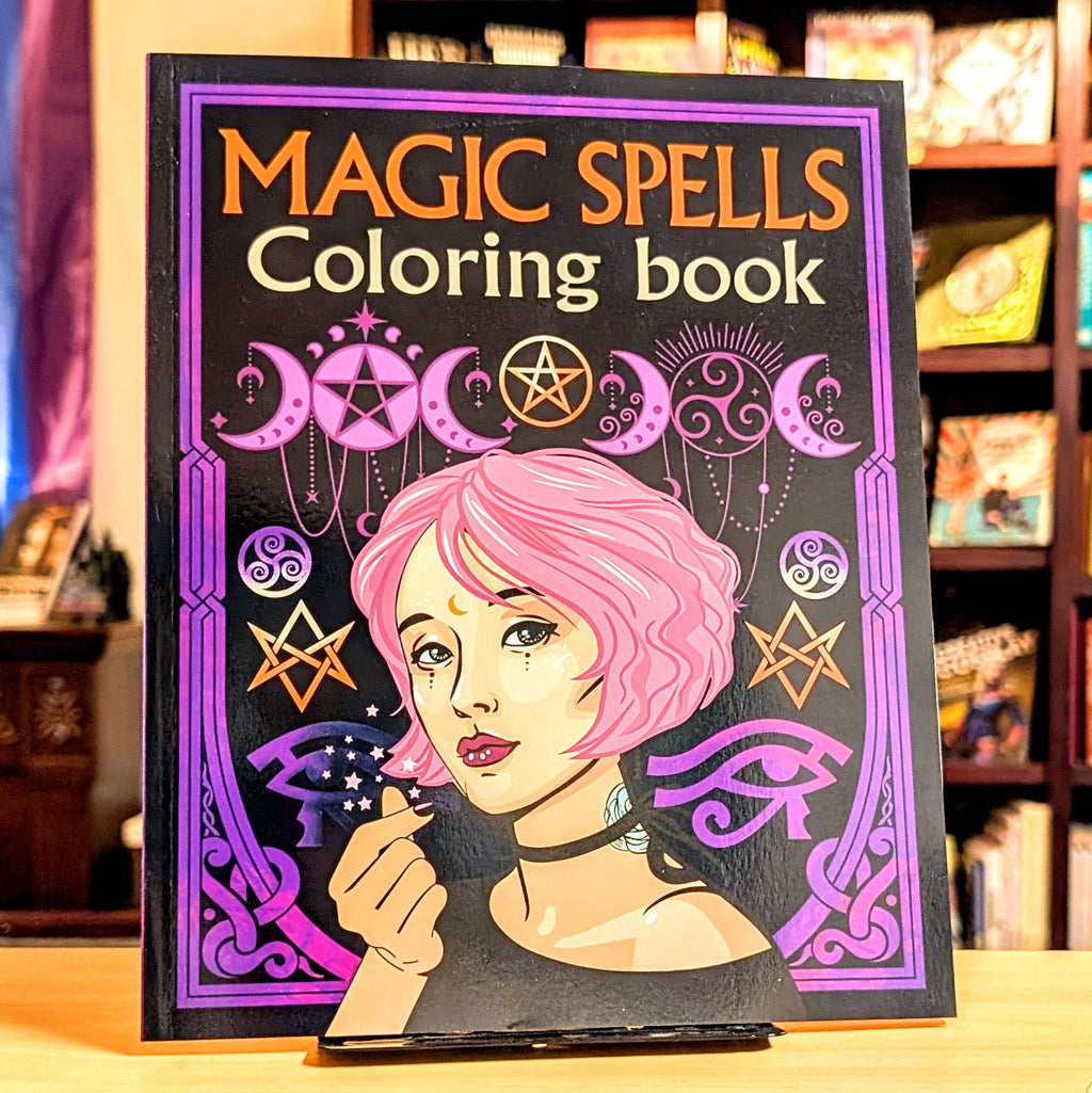 Magic Spells Colouring Book (Arcturus Creative Colouring)