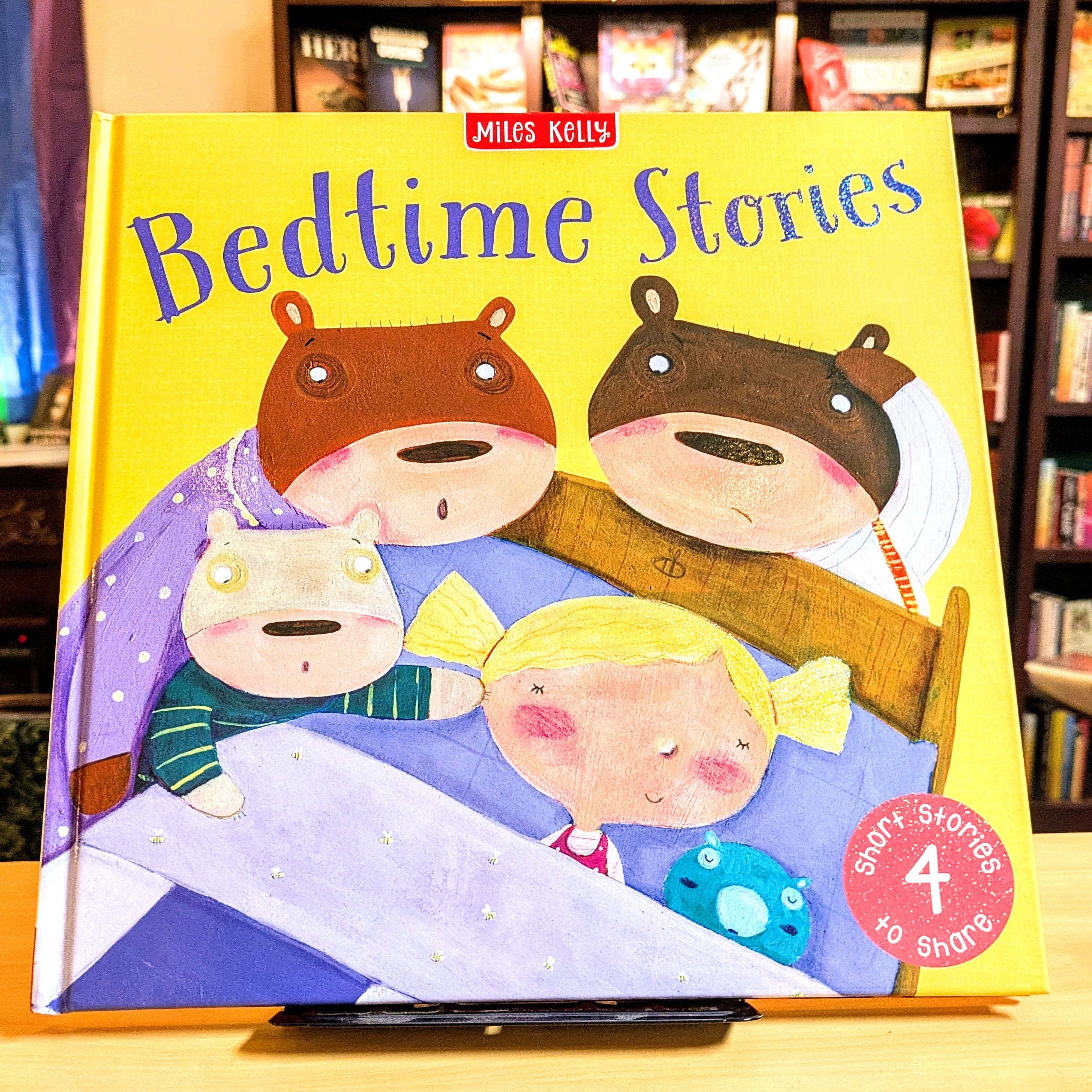 Bedtime Stories-4 Classic Fairy Tales including Goldilocks and the Three Bears, Little Red Riding Hood, Puss in Boots and The Three Little Pigs